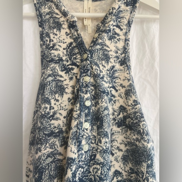 Anthropologie Printed Henley Tank Top Size Small NEW - Picture 10 of 11
